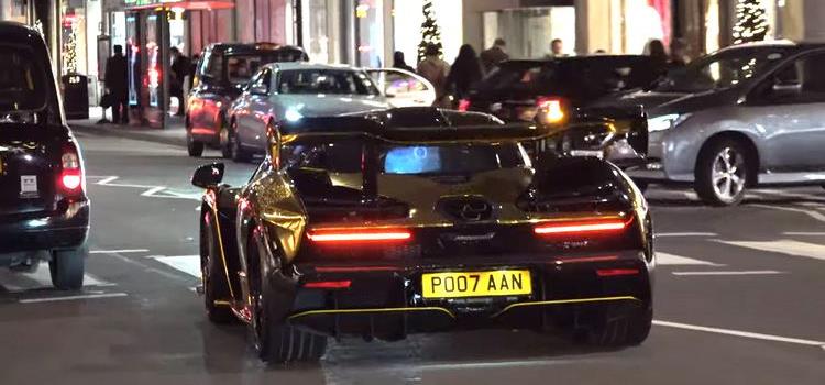 McLaren Senna takes to streets