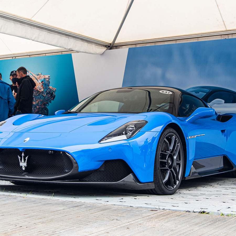 Maserati MC20 showcases at Goodwood